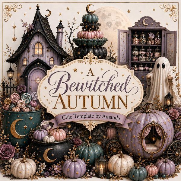 A Bewitched Autumn Clipart