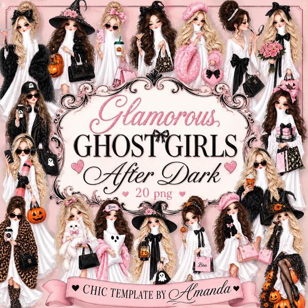 Glamorous Ghost Girls After Dark