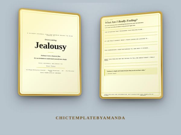 Overcoming Jealousy Guided Journal App (Web)