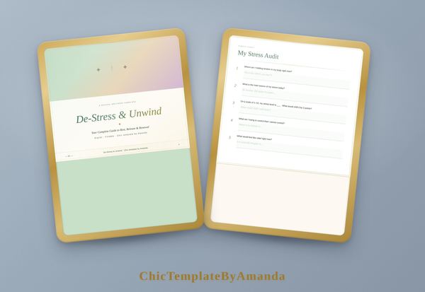 De-Stress & Unwind Guide