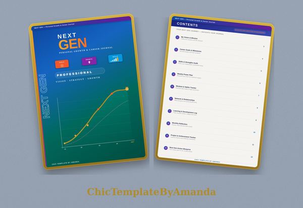 Next Gen Personal Growth & Career Journal
