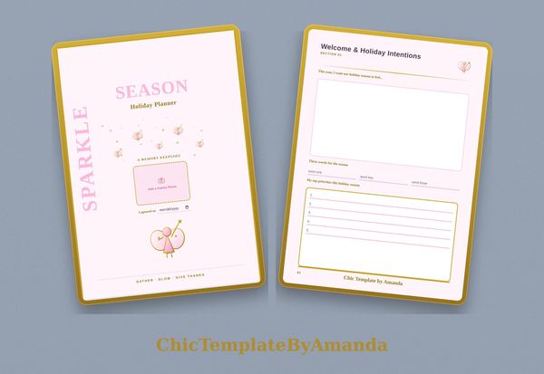 Sparkle Season Holiday Planner
