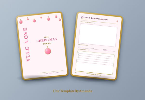 Yule Love This Christmas Planner