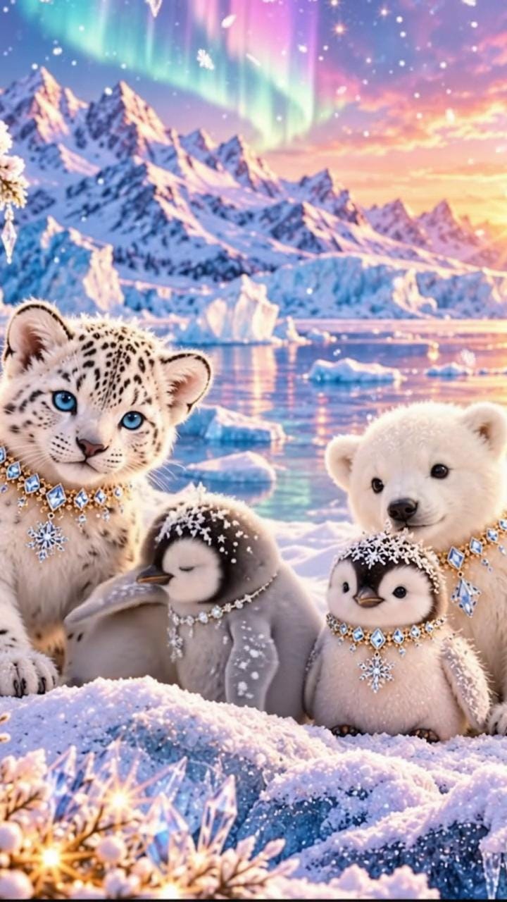 Personalised Jewelled Animal Christmas Card — preview